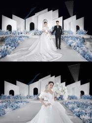 点击看大图 -三色锦婚礼定制