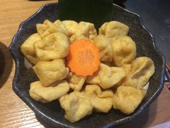 手工豆腐泡-打酱友•斑鱼海鲜粥火锅(吴桥店)