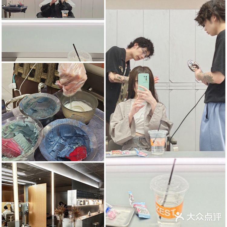 藏在网红地标里的潮流美发沙龙| Z.ZEST高质量染发