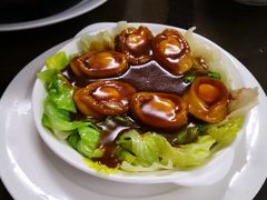 鲍鱼扒生菜-新陶陶酒家