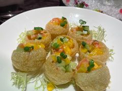 鲜虾菱麦色拉-蟹榭·本帮江浙菜·蟹宴(五角场合生汇商场店)