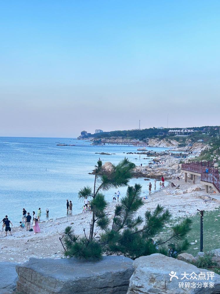 海边虽然巨晒但也确实超美