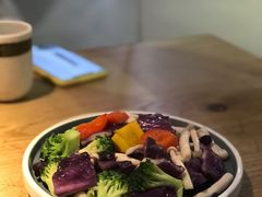 花生芽炒鸡枞菌-水木苼 蔬食料理
