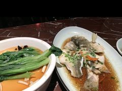 葱油鲈鱼-新白鹿餐厅(龙游路总店·杭帮菜名店)