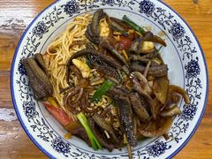 虾爆鳝番茄汁拌川-复兴面王(河东路起源店)
