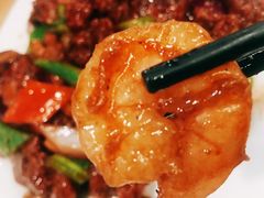 小椒香虾仁爆鸡球-陈傻子餐厅(世纪都会店)