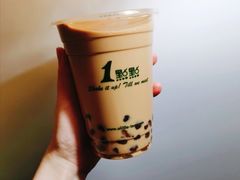 黑糖奶茶-1点点(竹山路店)