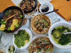 -胡老三家土菜馆·老店地方特色菜·招牌茅山地锅老鹅