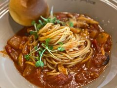 西红柿辣鸡意大利面-Cafe Alice咖啡爱丽丝(奥城店)