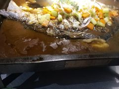 -探鱼·鲜青椒爽麻烤鱼(东城万达广场店)