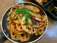 烤藕片-何师烧烤·香辣蟹·川菜·30年老品牌(太古里旗舰店)