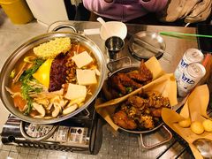 部队火锅-富乐满韩国正宗炸鸡韩国料理(虹泉路店)