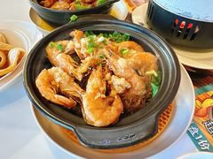 黑椒粉丝鲜虾煲-日昌餐馆(亦庄店)