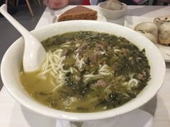 肉沫雪菜汤面-咬不得高祖生煎·简餐(城站店)