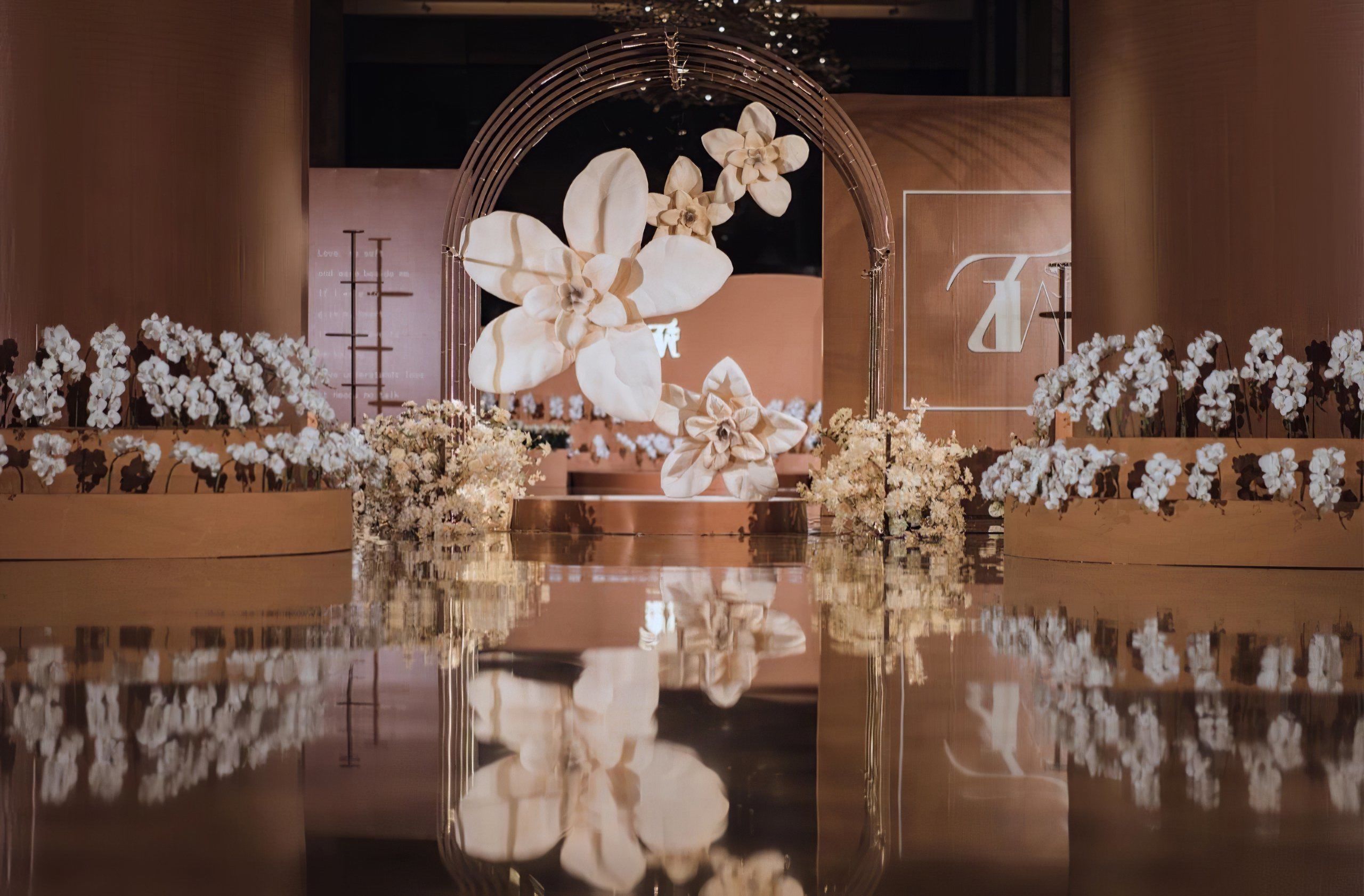 超大气橘色婚礼