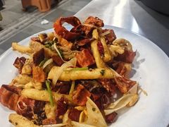 香辣鱿鱼条-来之顺海鲜菜馆·青岛菜·始于1993(栈桥店)
