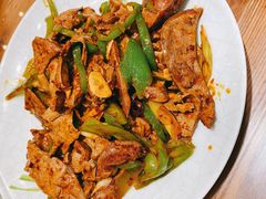 青椒羊肝-清真·益鑫羊肉手抓馆(花园北街店)
