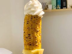 烤玉米冰tea凌-茶是一枝花泡茶店