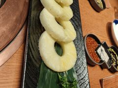 烤菠萝圈-炎蔵牛舌烤肉