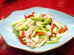 芦笋炒鱿鱼-浔庐餐厅•江西老字号•九江菜(烟水亭店)