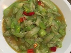 炒丝瓜-邵老爹老杭州白斩鸡·家常菜(建国北路店)