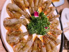 潮州生卤虾-小桃红·东北菜·春饼烤鸭(南阳湖街店)