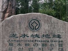 -龙水峡地缝景区