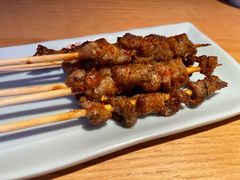 烤羊肉串-蚝翅·海鲜粥·烧烤·宁夏滩羊季(玉米楼店)
