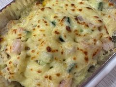 芝士虾仁焗饭-蘑菇餐厅(小火瓦巷店)
