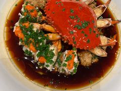 葱油蒸膏蟹-望乡楼上海菜(日月光店)