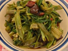 芥末空心菜-回味黑鸭煲·始于2006(万松园店)