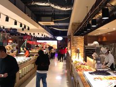 自助取餐区-汉巴9号自助餐厅(新潮尚品超市店)