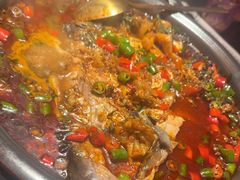 -探鱼·鲜青椒爽麻烤鱼(北京路天河城店)