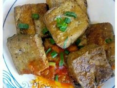 火腿蒸臭豆腐-汪一挑馄饨(老街店)