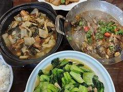 炒小白菜-李东农庄(中南百草园地标店)