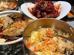 -草家酱蟹炭火烤肉店(珲春南路一店)