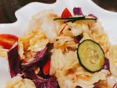 -东来菜馆•手抓海鲜家常菜•海鲜锅贴(鸽子窝店)