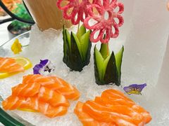 三文鱼刺身-恒盛居回族饭店