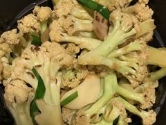砂煲有机菜花-大鸭梨烤鸭(金色漫香店)
