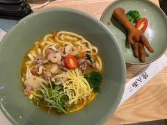 番茄虾仁片儿川-陳八两面家(滨江天街店)