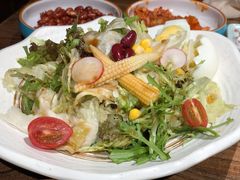 -明洞阿姨·韩式酱蟹烤肉·创意料理(三元桥店)