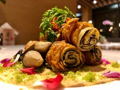 捞汁紫豆卷-若蘭慈·无国界素食料理(欢乐海岸店)