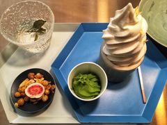 茉莉花冰淇淋-茶是一枝花泡茶店