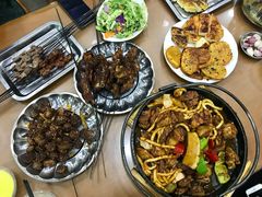 羊肉串-夏都地标马一刀烤肉美食城