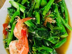 芥兰炒虾-Kat's Kitchen
