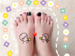 -手牵手美甲