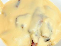 终极猪颈肉芝士面-新记餐厅(香槟大厦店)