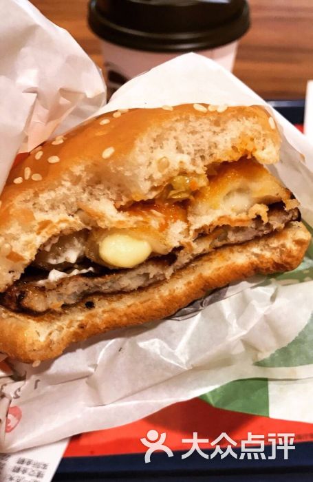 猪肉年糕汉堡 9yuan