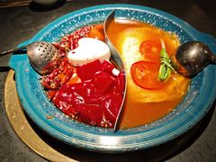 番茄牛油鸳鸯锅-吼堂老火锅(太古里总店)