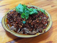 热拌牛肉-人和水上飘(第一家店)